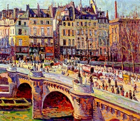 Le Quai Conti, Paris, 1896